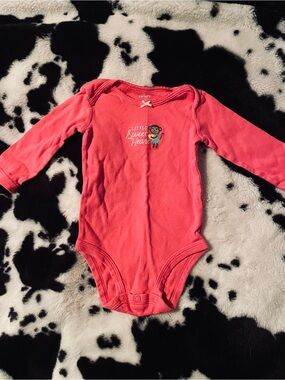 Carter’s Monkey Infant / Baby Long Sleeved Onesie Size 6 Months